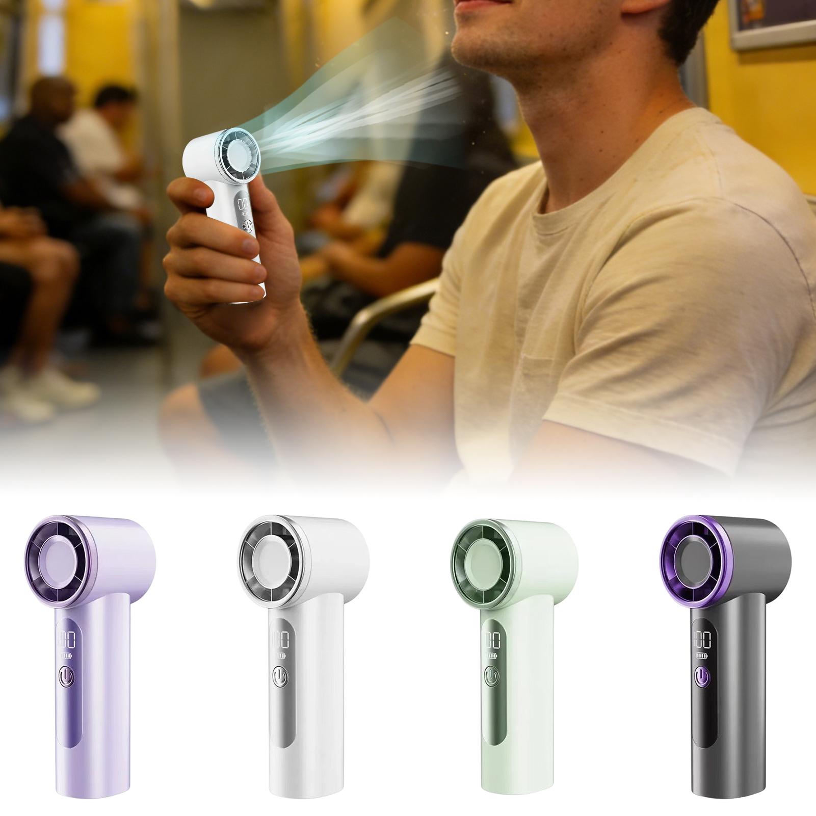 Usb Fan Silent - USB Rechargeable Mini Handheld Fan Portable