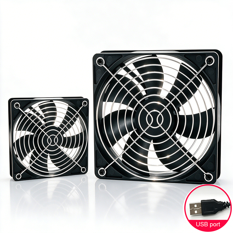 Usb Fan Silent - USB Cooling Fan Router Set-Top Box