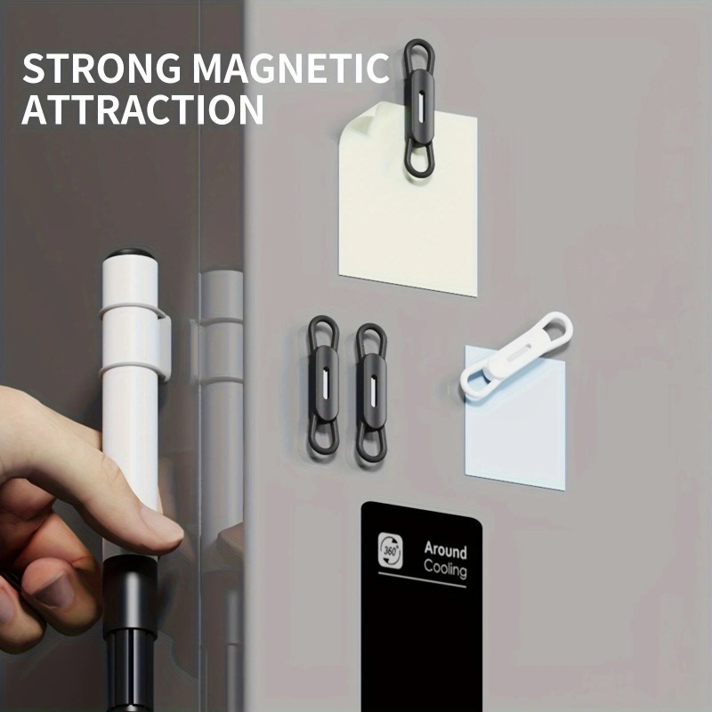 Pen Holder Magnetic - 2-6pcs Magnetic Pen Pencil Holder Silicone