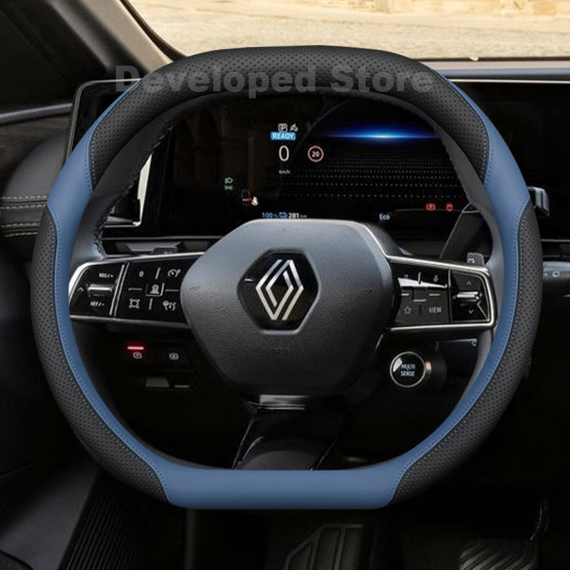 Tech Accessories Hub - Car Steering Wheel Cover For Renault