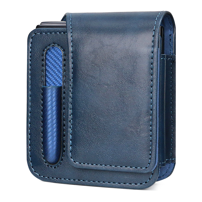 Pen Holder Magnetic - PU Leather Flip Mobile Phone Belt