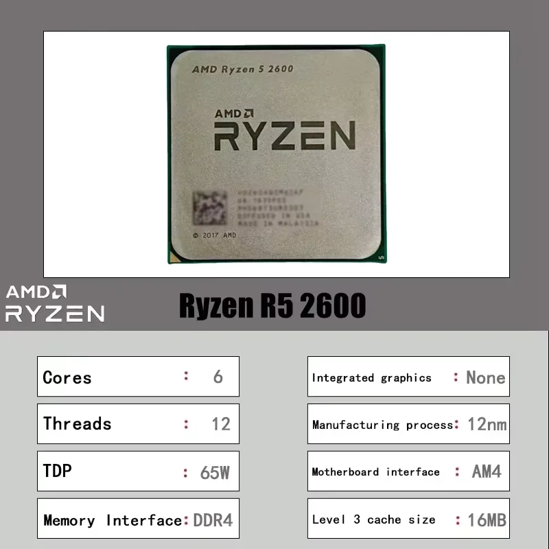 Budget Multi-task AMD Ryzen 5  - Amd Cpu Ryzen 5 recension och pris