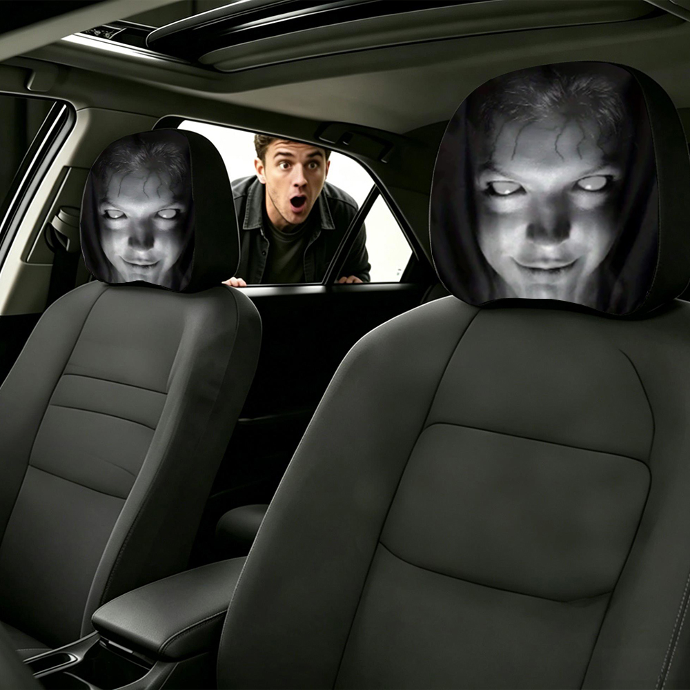 Car Headrest Funny Cover Acces - Tech Accessories For Car recension och pris