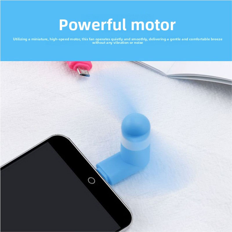 Type C Mini Phone Fan, Portabl - Usb Fan Silent recension och pris