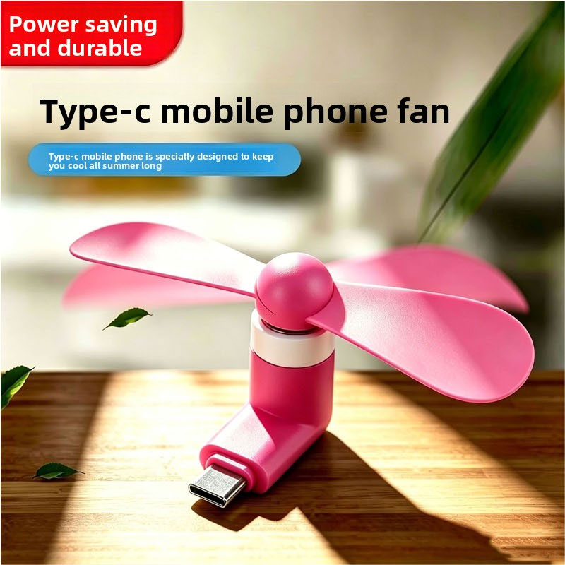 Type C Mini Phone Fan, Portabl - Usb Fan Silent recension och pris