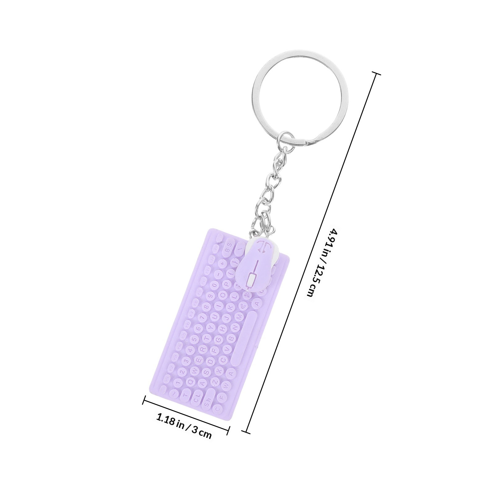 Mini Keyboard and Mouse Keycha - Tech Accessories Backpack recension och pris