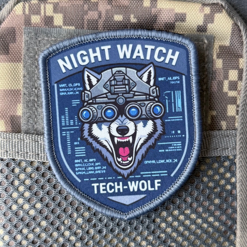 Night Watch Tech-Wolf Patch Ta - Tech Accessories Backpack recension och pris