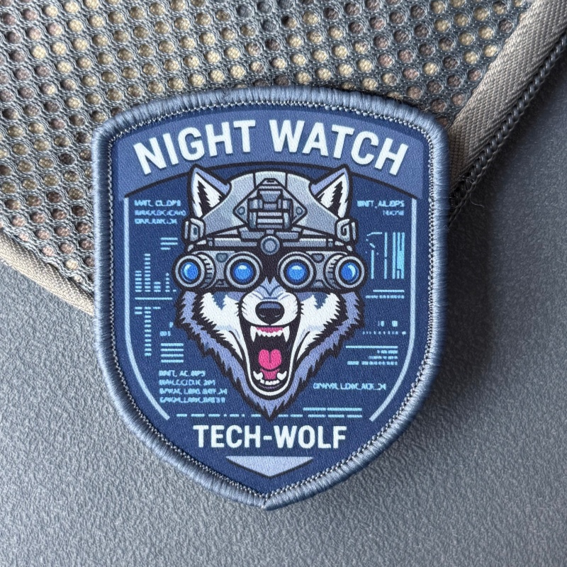 Night Watch Tech-Wolf Patch Ta - Tech Accessories Backpack recension och pris