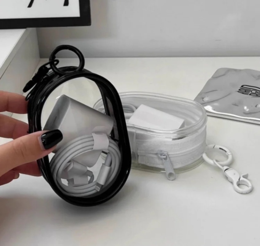 5PCS Transparent Portable Zipp - Tech Accessories For Christmas recension och pris