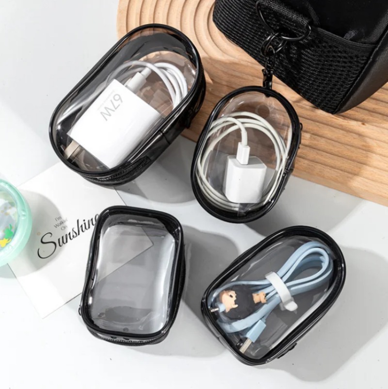 5PCS Transparent Portable Zipp - Tech Accessories For Christmas recension och pris
