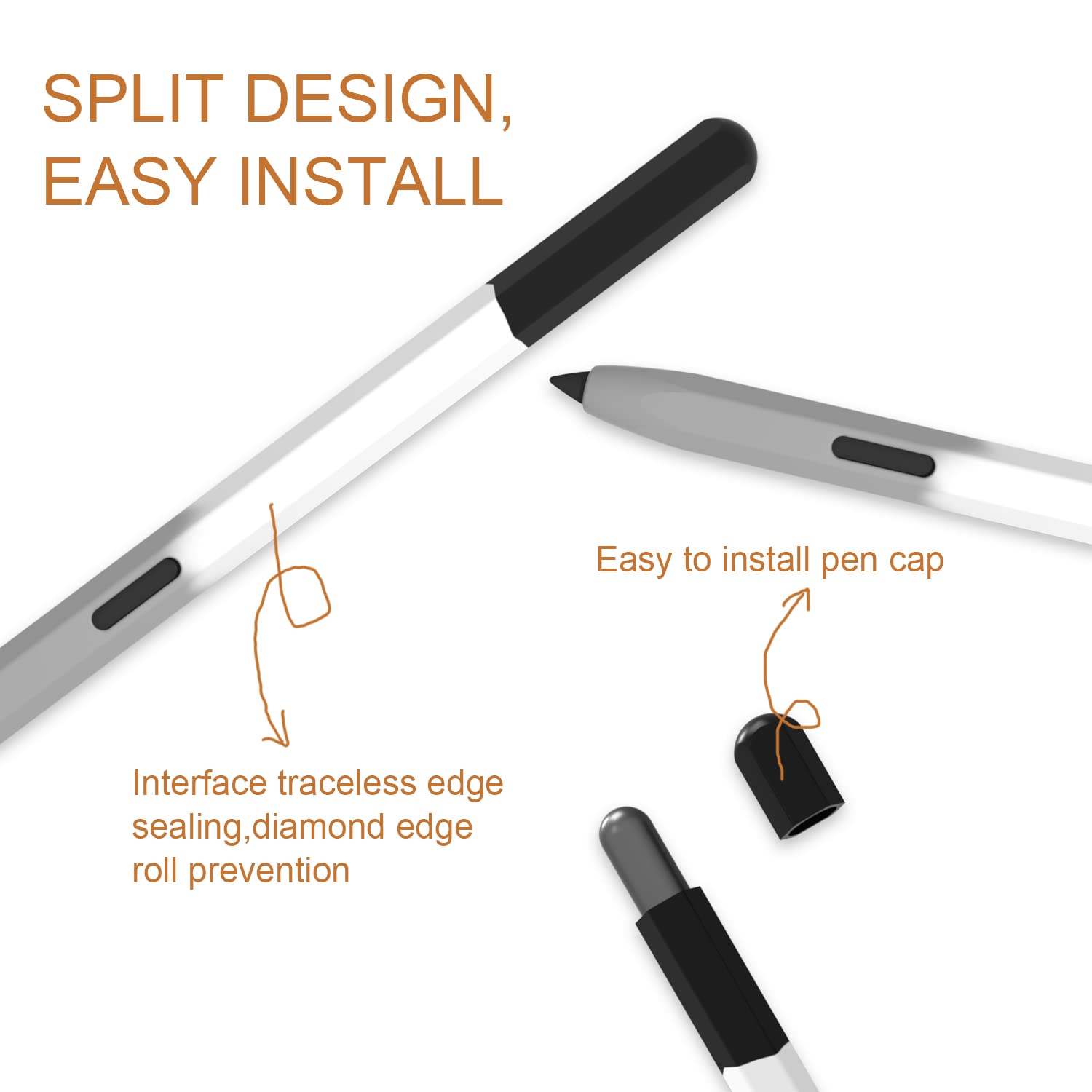 Silicone Sleeve Case for Samsu - Pen Holder Magnetic recension och pris