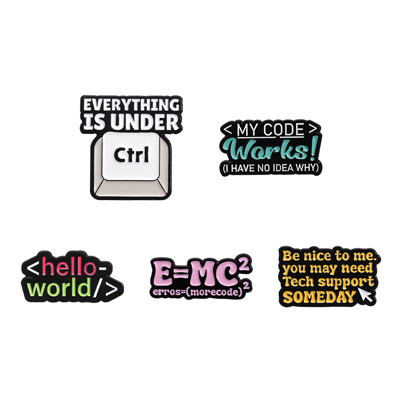 Programmer Tech Nerd Enamel Pi - Tech Accessories Backpack recension och pris