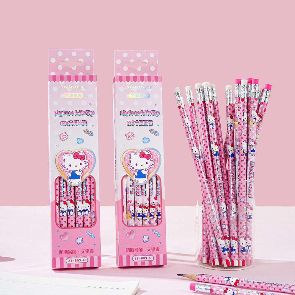 12Pcs Genuine Sanrio Hello Kit - Tech Accessories For Office recension och pris