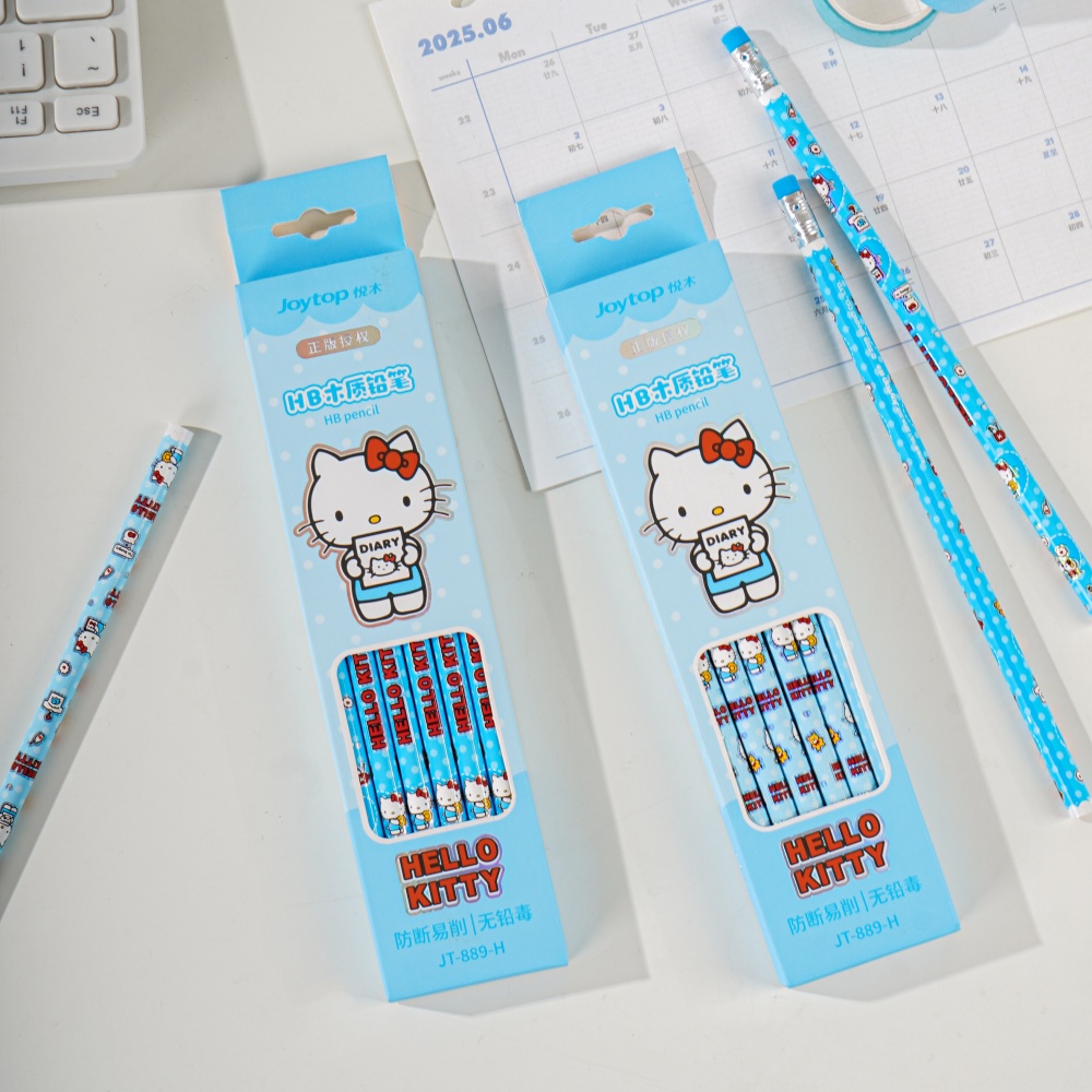 12Pcs Genuine Sanrio Hello Kit - Tech Accessories For Office recension och pris