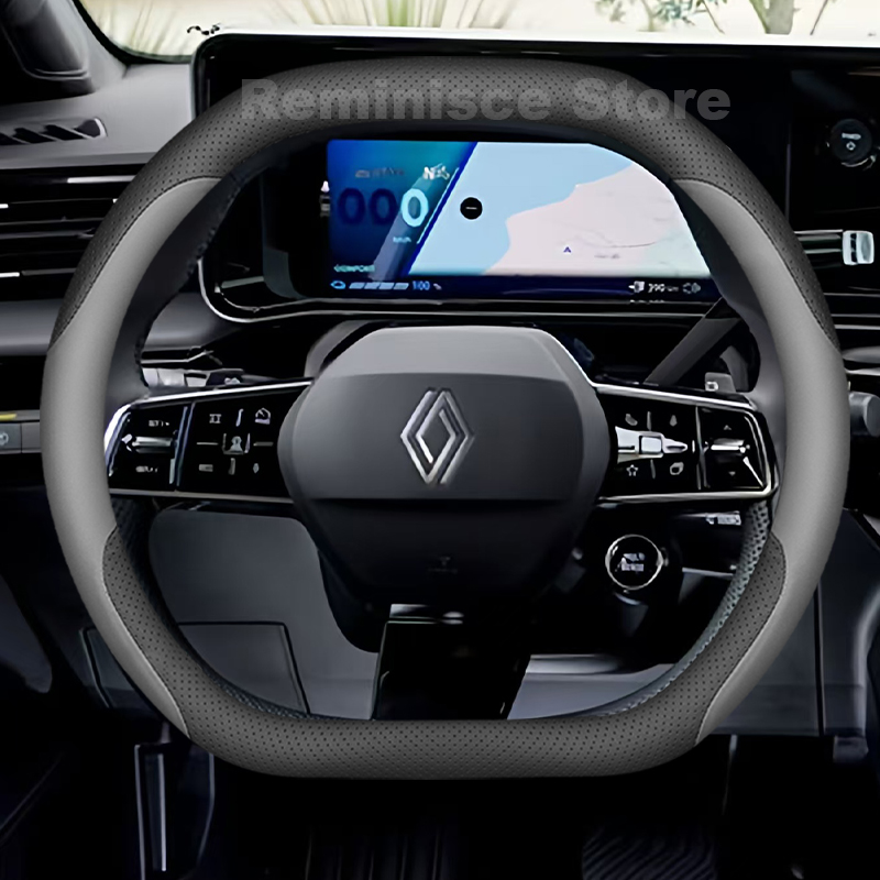 Leather Car Steering Wheel Cov - Tech Accessories Hub recension och pris