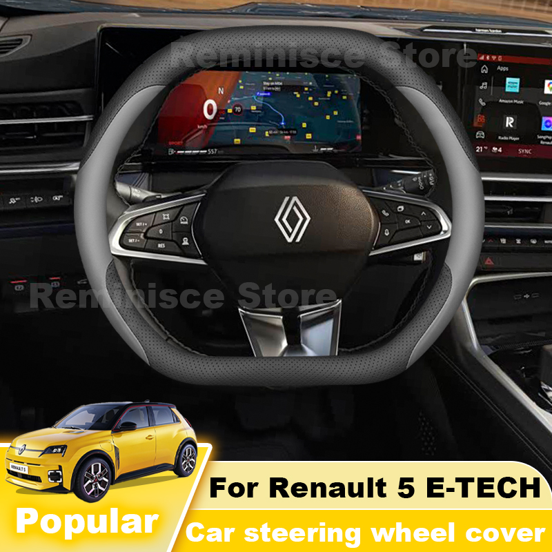 Leather Car Steering Wheel Cov - Tech Accessories Hub recension och pris