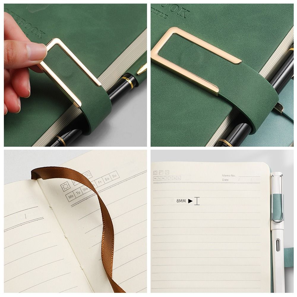New PU Leather Magnetic Buckle - Pen Holder Magnetic recension och pris