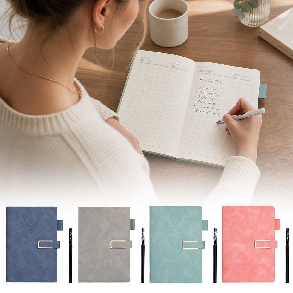 New PU Leather Magnetic Buckle - Pen Holder Magnetic recension och pris