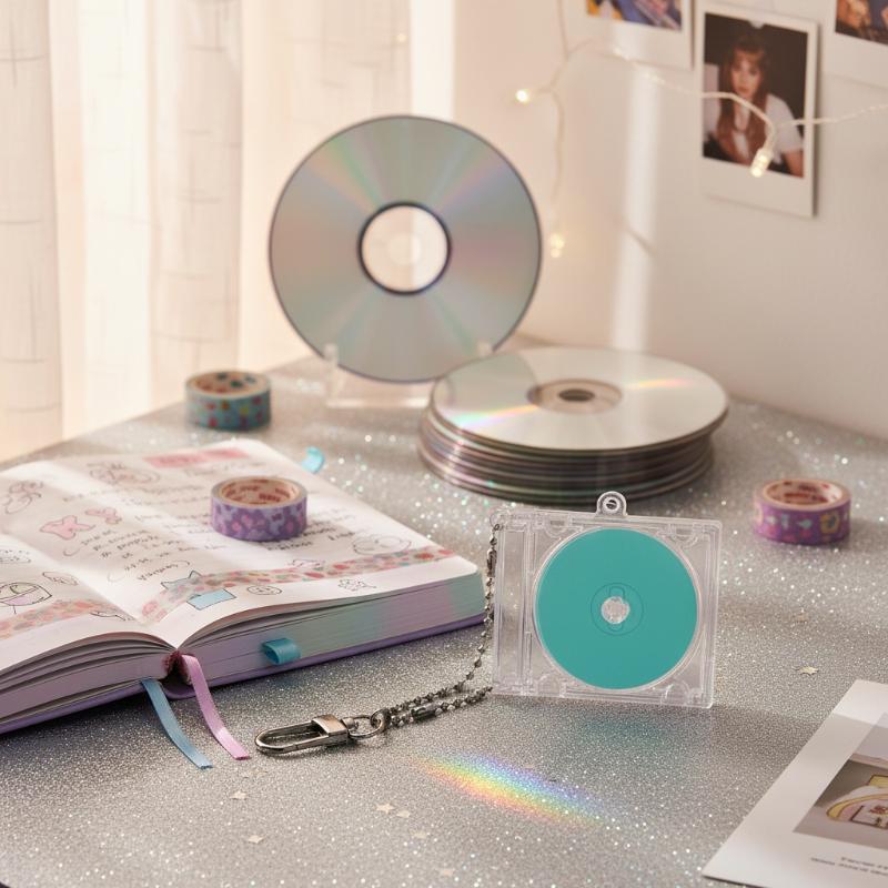 CD Disc Case Key Chain - Perip - Tech Accessories Backpack recension och pris