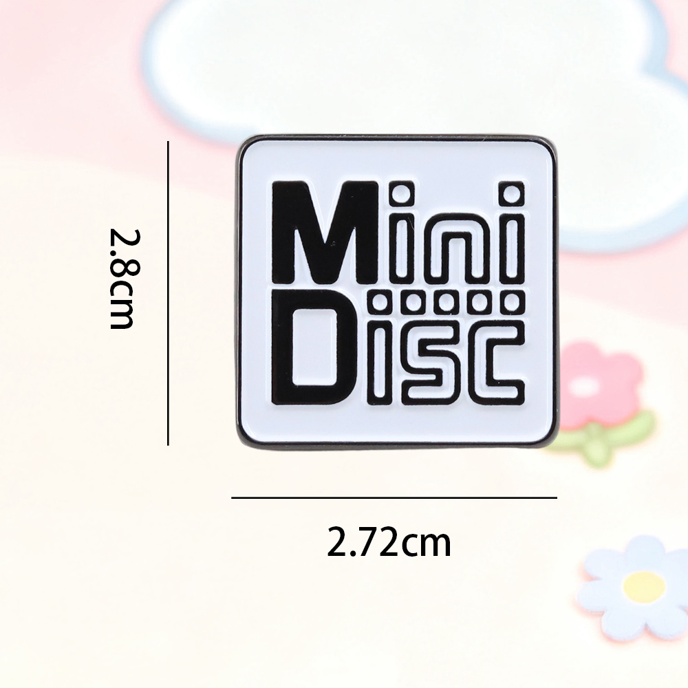 Vintage MiniDisc MD Logo Ename - Tech Accessories Backpack recension och pris