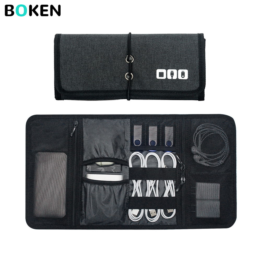 Tech Organizer Bag Cable Stora - Tech Accessories For Office recension och pris