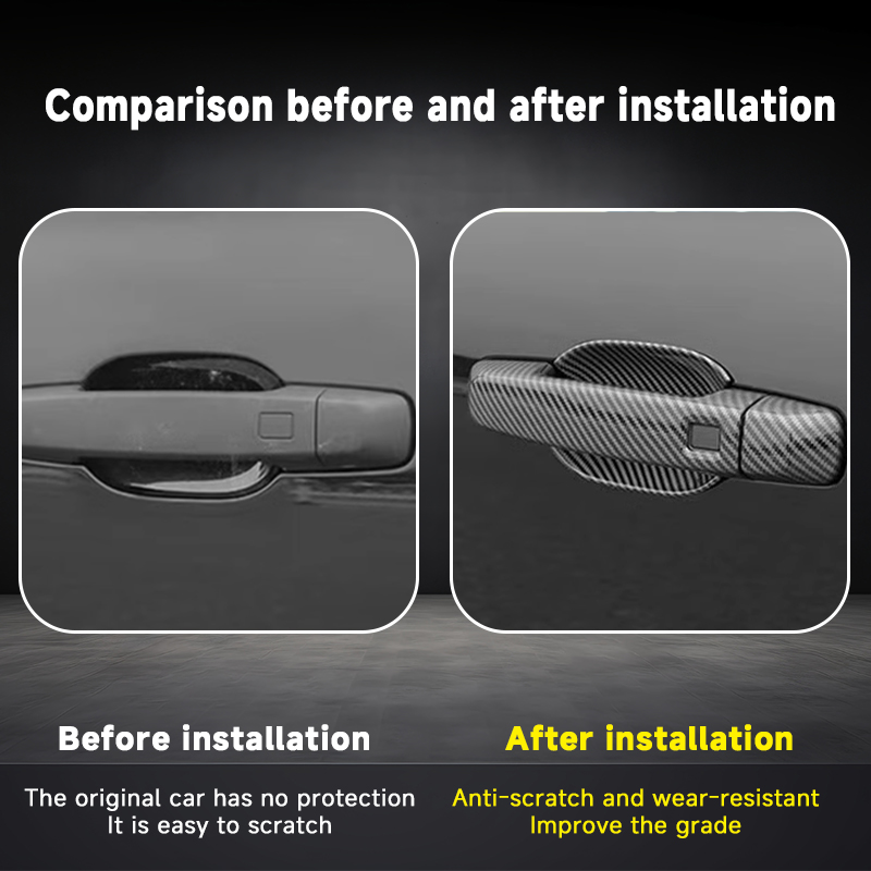 Door Handle Cover For Toyota C - Tech Accessories For Car recension och pris