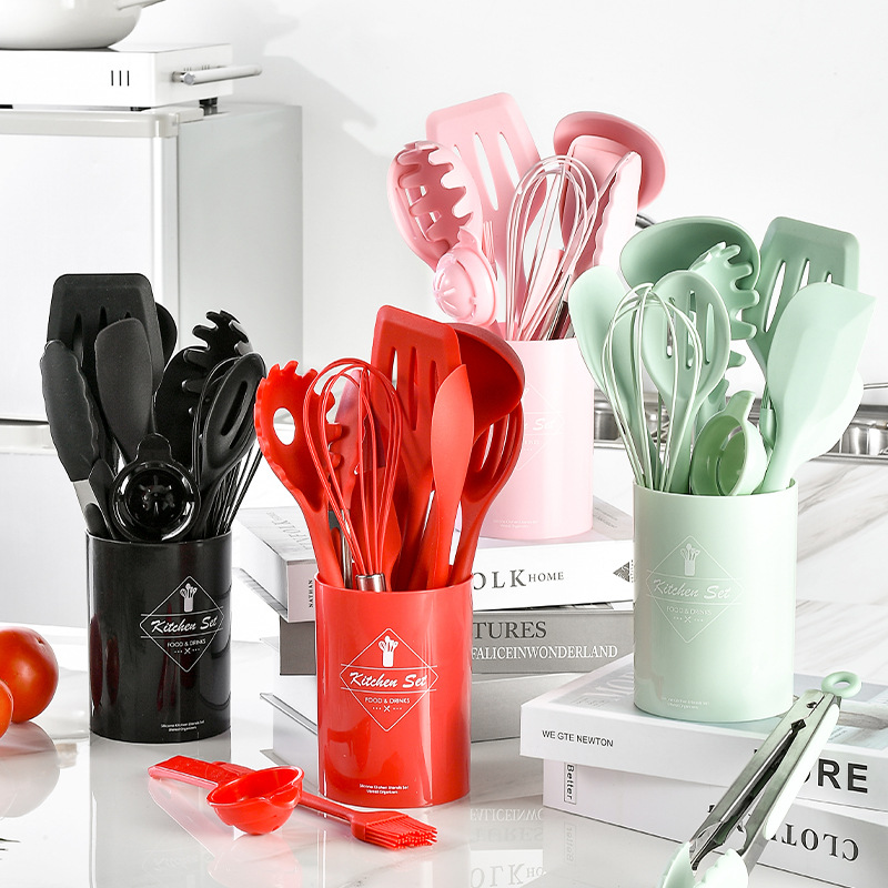 12Pcs Silicone Cooking Utensil - Hi Tech Kitchen Accessories recension och pris
