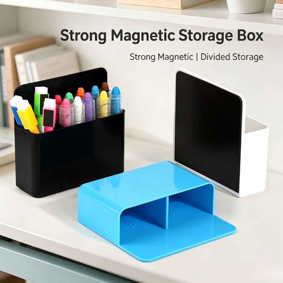 2 Pcs Magnetic Dry Erase Marke - Pen Holder Magnetic recension och pris
