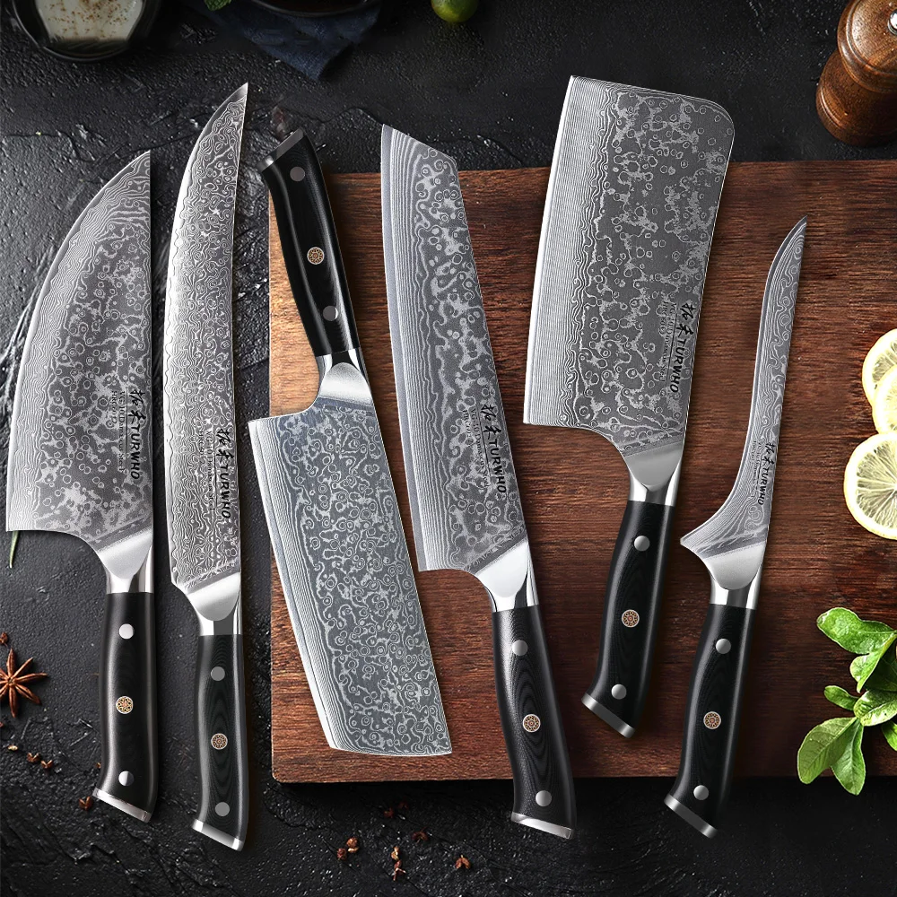 TURWHO Damascus Steel Professi - Hi Tech Kitchen Accessories recension och pris