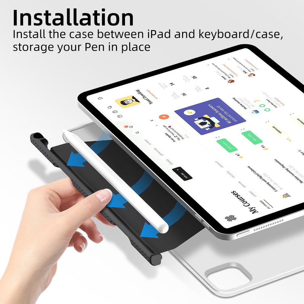 Pencil Holder for Apple Pencil - Pen Holder Magnetic recension och pris