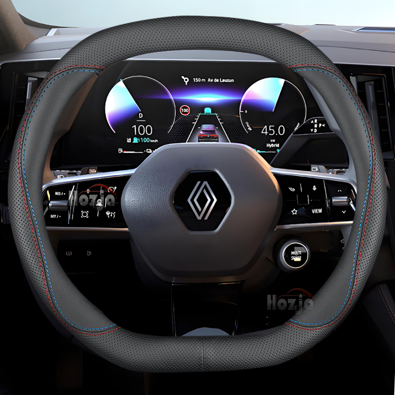 Leather Car Steering Wheel Cov - Tech Accessories Hub recension och pris
