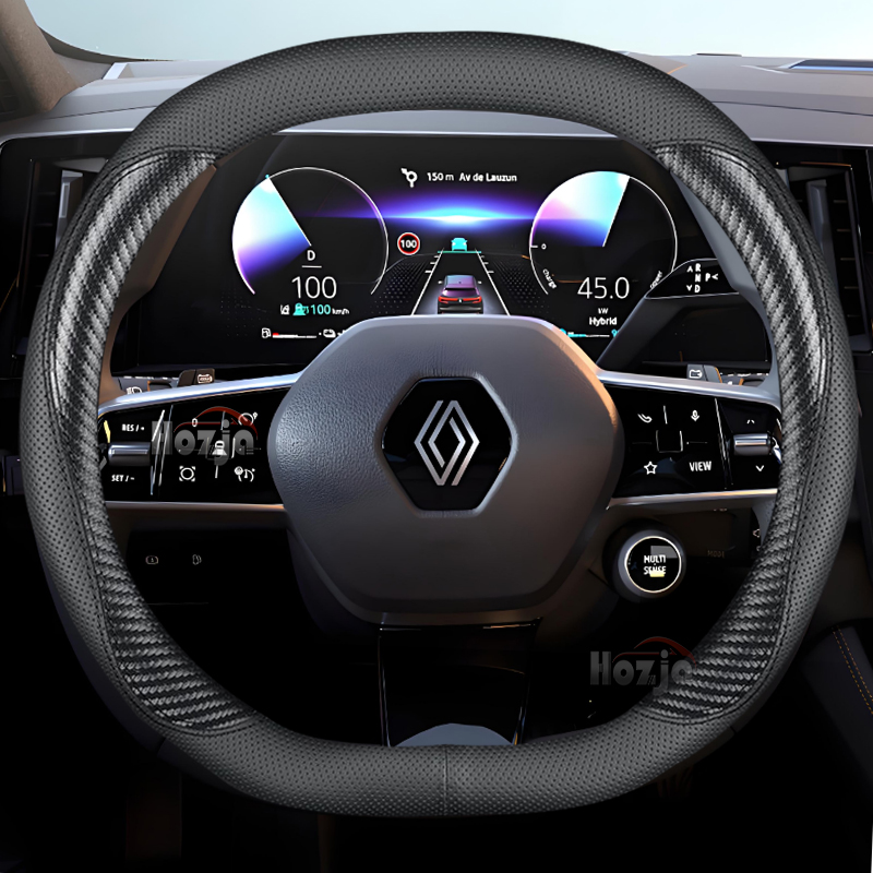 Leather Car Steering Wheel Cov - Tech Accessories Hub recension och pris