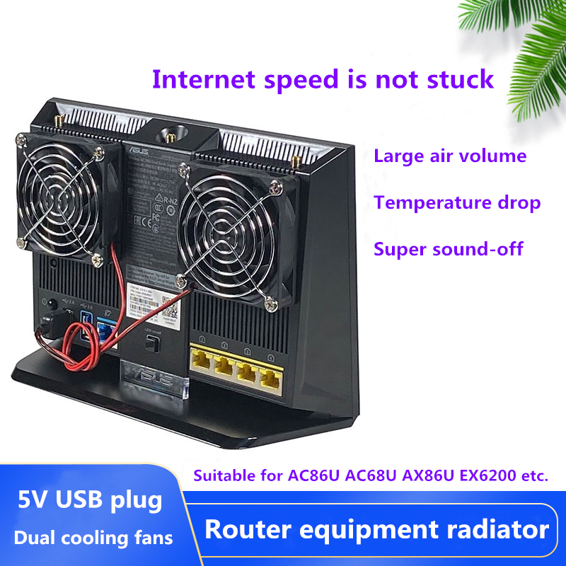 Dual fan high air volume ultra - Usb Fan Silent recension och pris