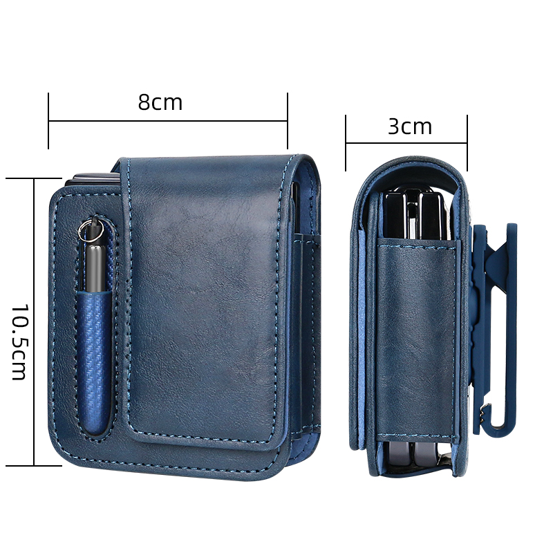 PU Leather Flip Mobile Phone B - Pen Holder Magnetic recension och pris