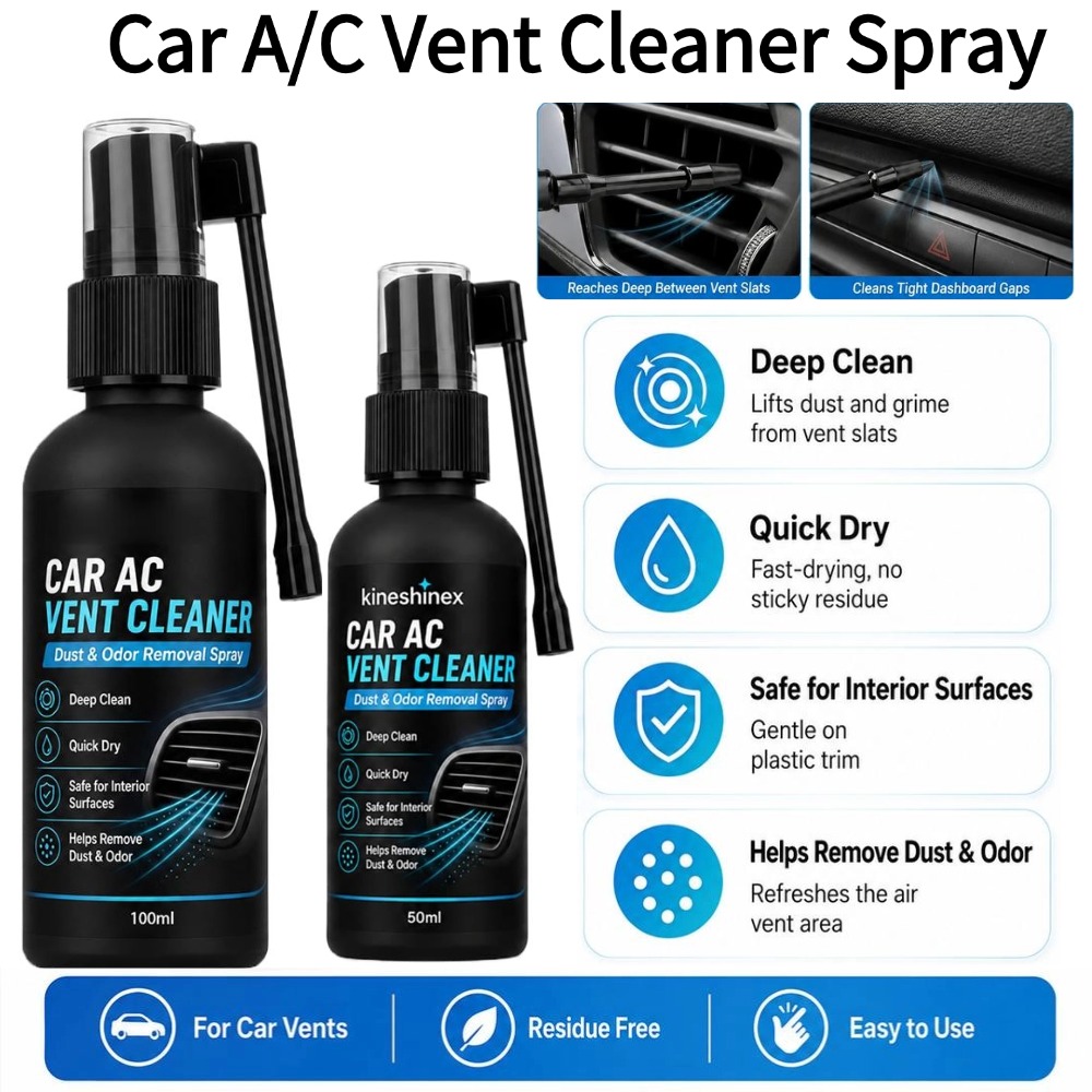 Car Air Conditioner Vent Clean - Screen Cleaner Spray recension och pris