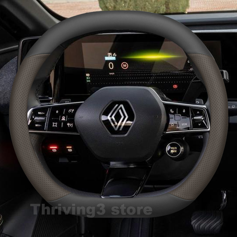 Leather Car Steering Wheel Cov - Tech Accessories Hub recension och pris