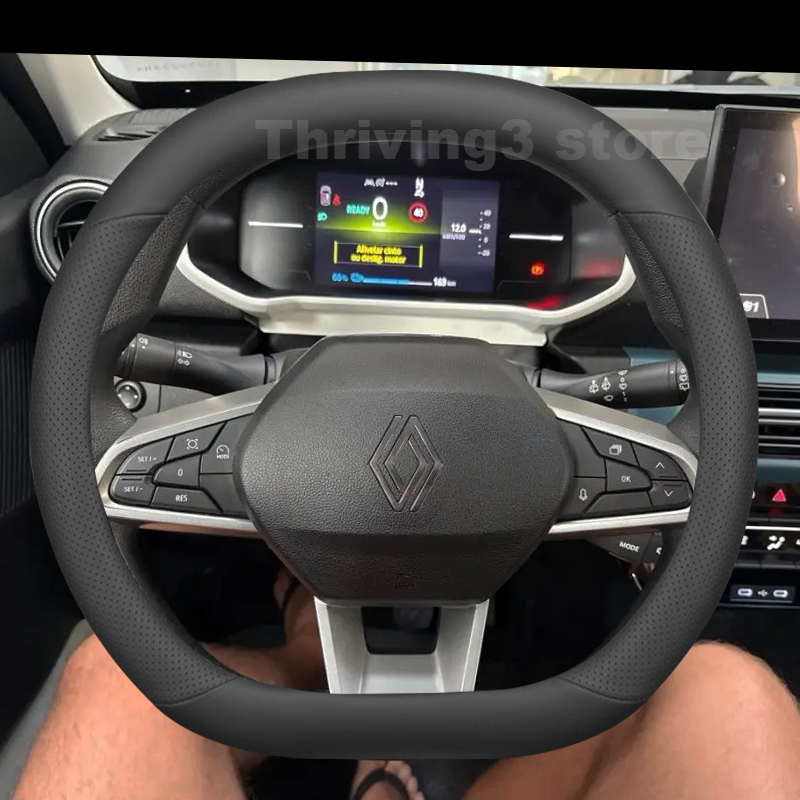 Leather Car Steering Wheel Cov - Tech Accessories Hub recension och pris